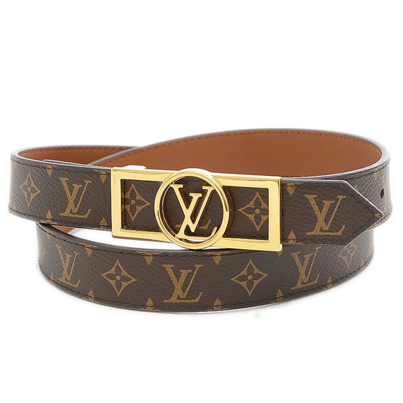 Louis Vuitton Monogram Centure Dauphine 25MM Reversible Belt M0196 #90/36 - Picture 5 of 5